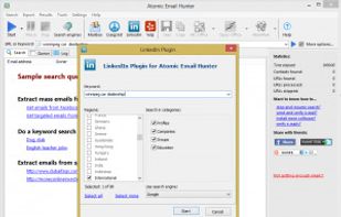 This plugin helps you to extract emails from yelp.com. You just simply have to setup the necessary settings.