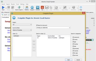 This plugin helps you to extract emails from craigslist.org. You just simply have to setup the necessary settings.