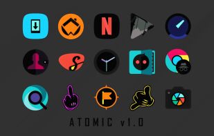 Atomic Icon Pack screenshot 1