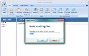 Atomic List Manager screenshot 1