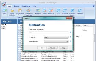 Atomic List Manager screenshot 2