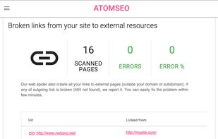 Atomseo screenshot 1