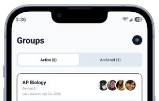 Every class, club, and team kept as its own group.