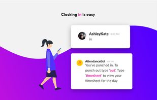 Punch in / Punch out on Slack