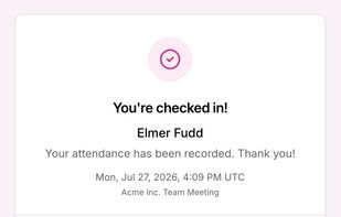 AttendPad screenshot 3
