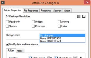 Folder Properties: Folder