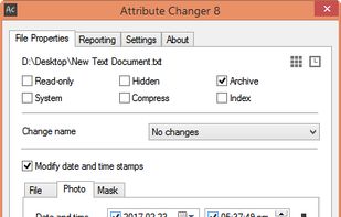 File Properties: Photo