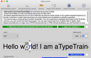 aTypeTrainer4Mac screenshot 1