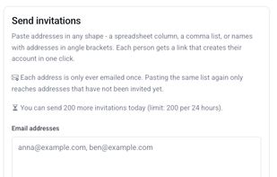 Auctify Invite Bidders by Email