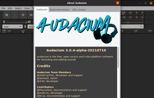 Audacium screenshot 1