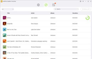 AudFree Audible Converter screenshot 1