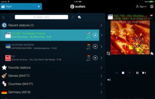 Audials Play screenshot 1