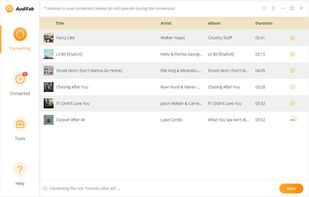 converting amazon music