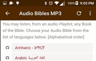 Audio Bible & eBook screenshot 1