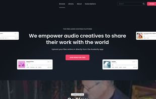 audio.com screenshot 1