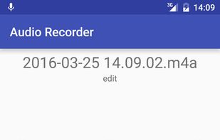 Android Audio Recorder screenshot 3