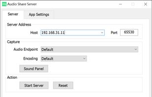 Audio Share screenshot 1