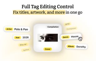 Audio Tag Editor App screenshot 1
