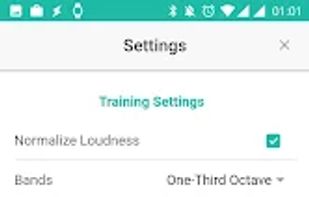 Audio Training EQ and Feedback screenshot 1