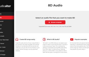 Audioalter screenshot 1