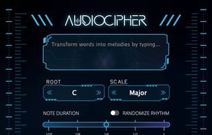 AudioCipher V2.0 Interface