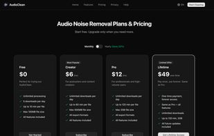 Pricing Plans