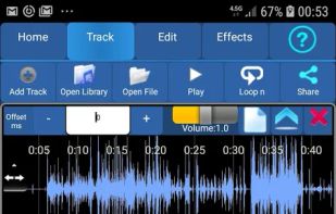 Audiosdroid Audio Studio DAW screenshot 1