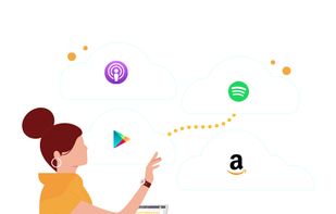 STEP THREE - DISTRIBUTE
Distribute your branded podcast to iTunes, Spotify, Amazon..
Review and distribute your branded podcast to iTunes, Spotify, Google Play and Amazon. Decide which podcast search categories best suits your branded podcast to be found under.