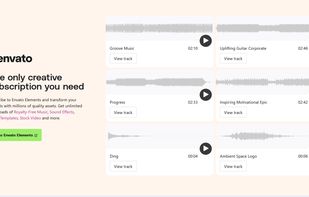 AudioJungle screenshot 2