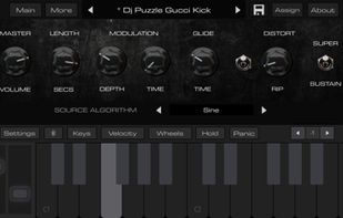 AudioKit Bass 808 Synth screenshot 2