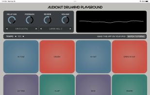 AudioKit Drum Pad Playground screenshot 1