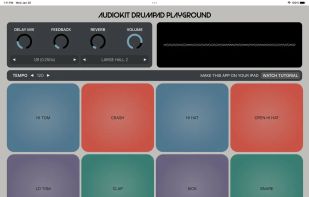 AudioKit Drum Pad Playground screenshot 2