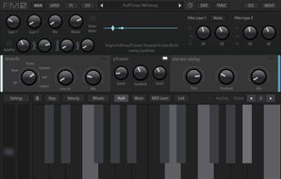AudioKit FM Player screenshot 1