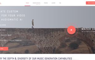 Audiomatic.io screenshot 1