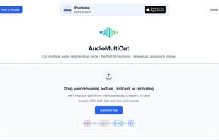 AudioMultiCut screenshot 1
