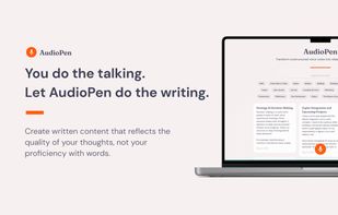 AudioPen screenshot 1