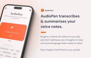 AudioPen screenshot 1