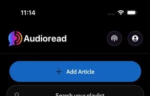 Audioread screenshot 1