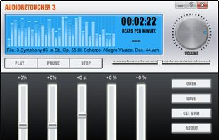 AudioRetoucher screenshot 1