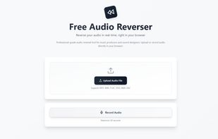 AudioReverser screenshot 1