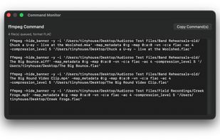 FFmpeg Command Monitor