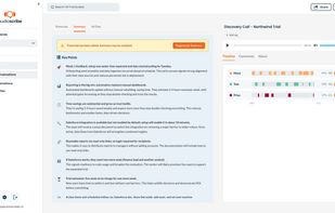 AI summary of a transcribed conversation