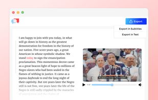 Transcribe Video To Text Audiotype