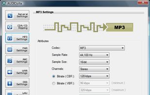 Audiozilla Audio Converter screenshot 1