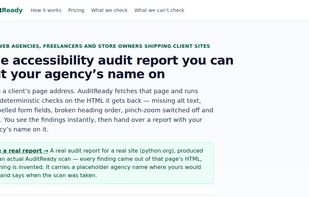 Auditready screenshot 1