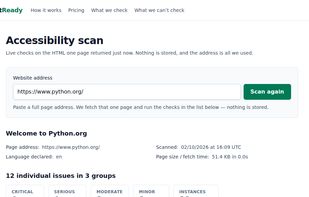 Auditready screenshot 1