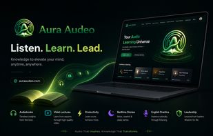 Beautiful, free audiobook streaming right in your browser.