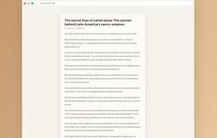 Clean article