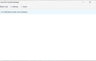 Aura File Transfer Manager screenshot 1