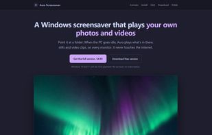 Aura Screensaver screenshot 1